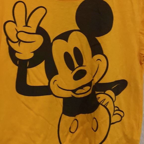 NWT Disney Mickey Mouse Crop Top Womens Size Small 🔥 - Picture 2 of 4